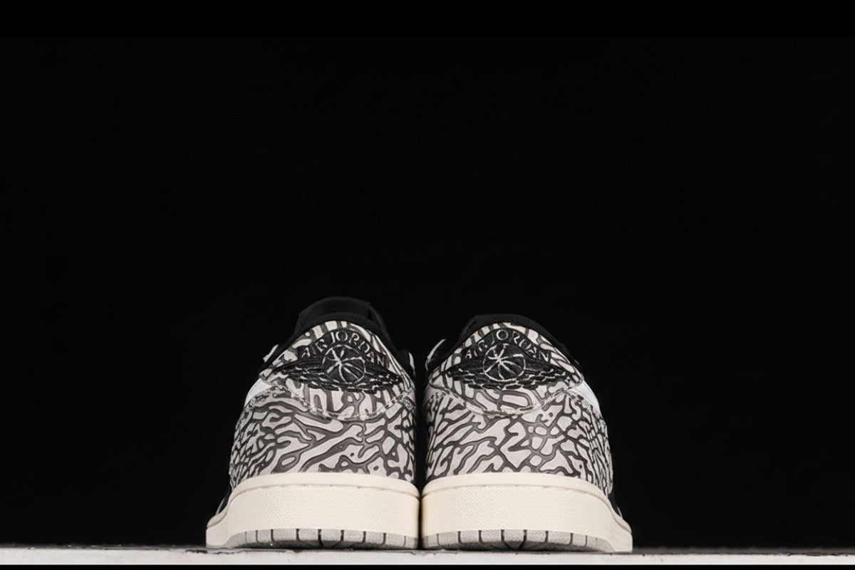 Air Jordan 1 Retro Low Black Cement