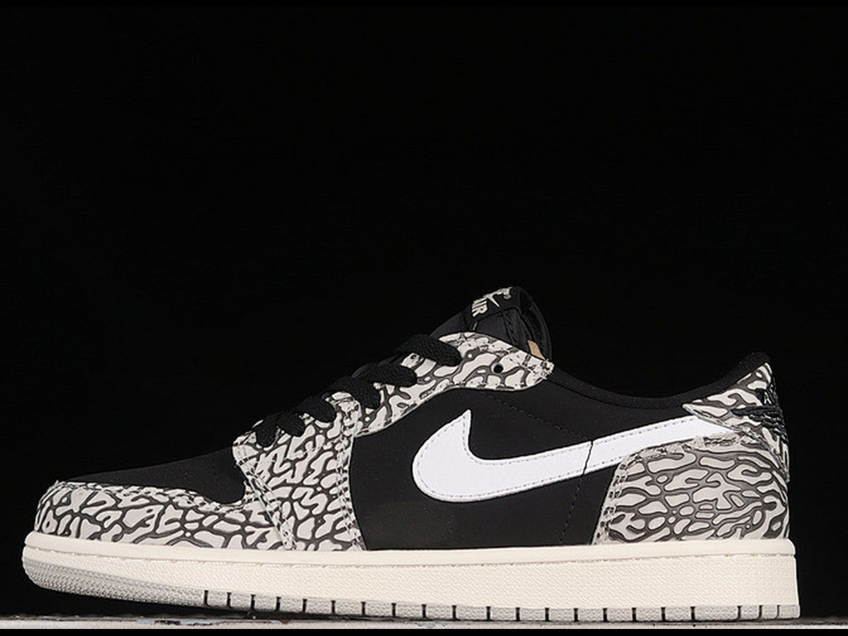 Air Jordan 1 Retro Low Black Cement