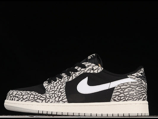 Air Jordan 1 Retro Low Black Cement