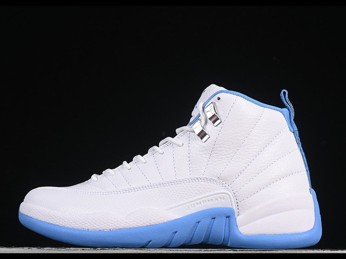 Air Jordan 12 Retro White University Blue