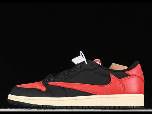 Travis Scott x Air Jordan 1 Low OG 'Bred'