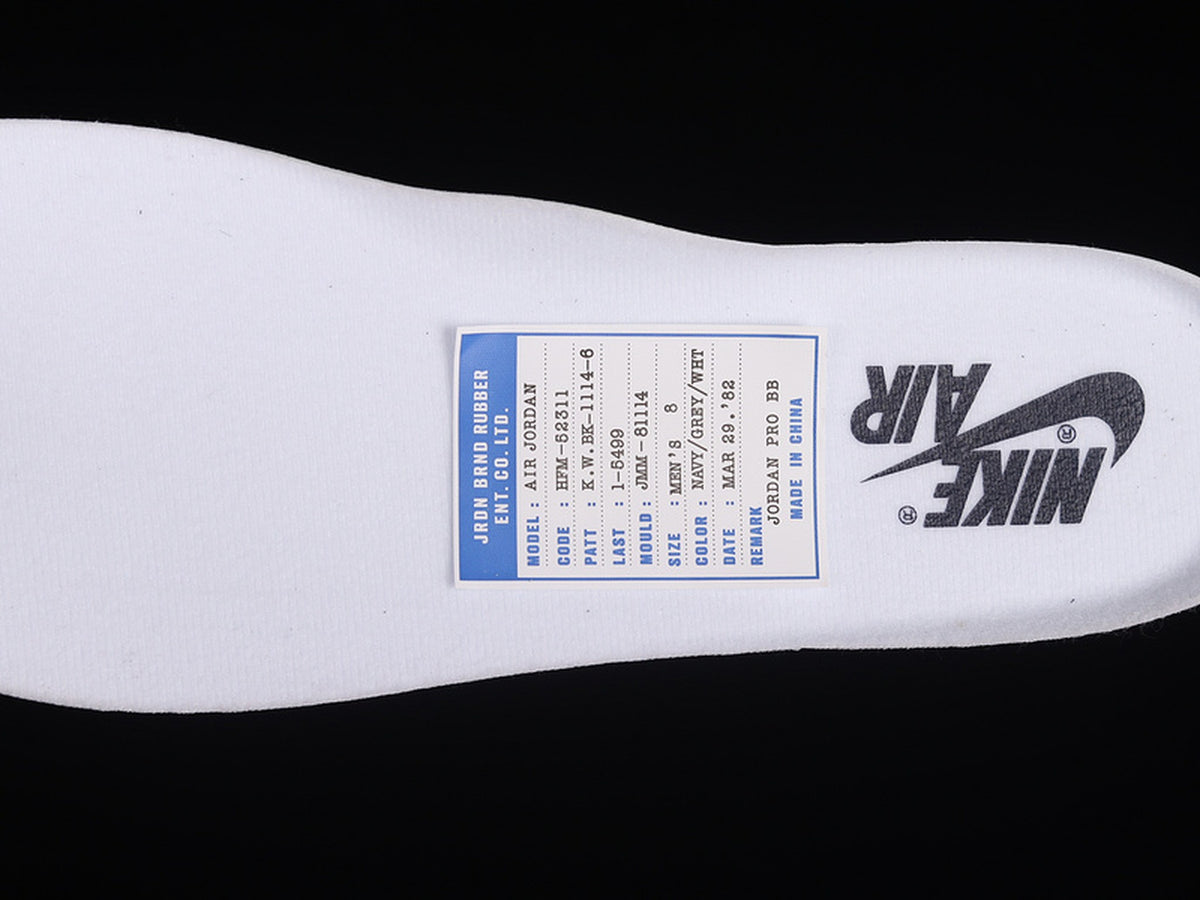 Air Jordan 1 Retro High 85 Georgetown College Navy