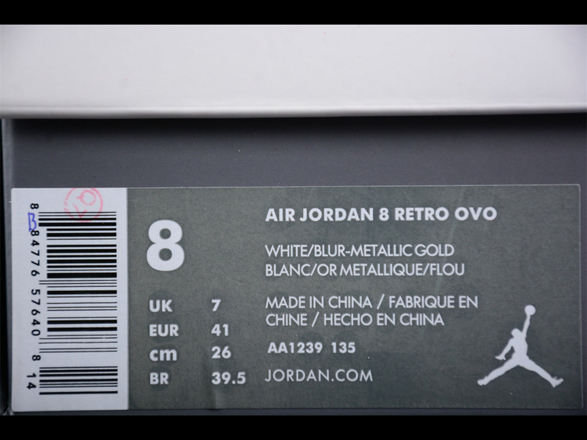 Air Jordan 8 AJ8 OVO
