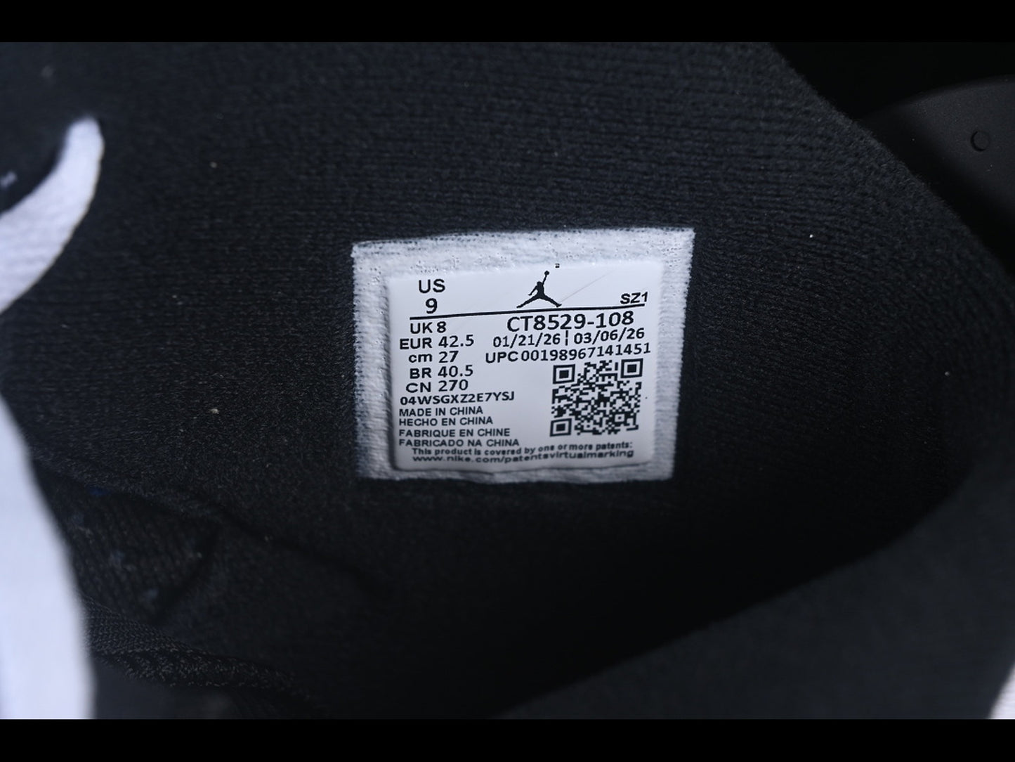 Air Jordan 6 Retro Oreo