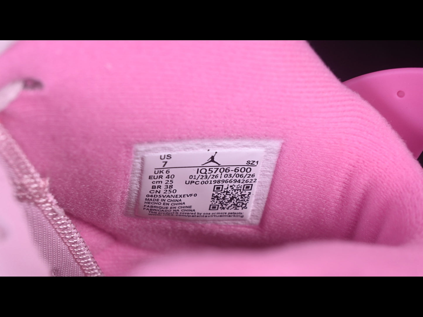 Air Jordan 6 Dark Pink