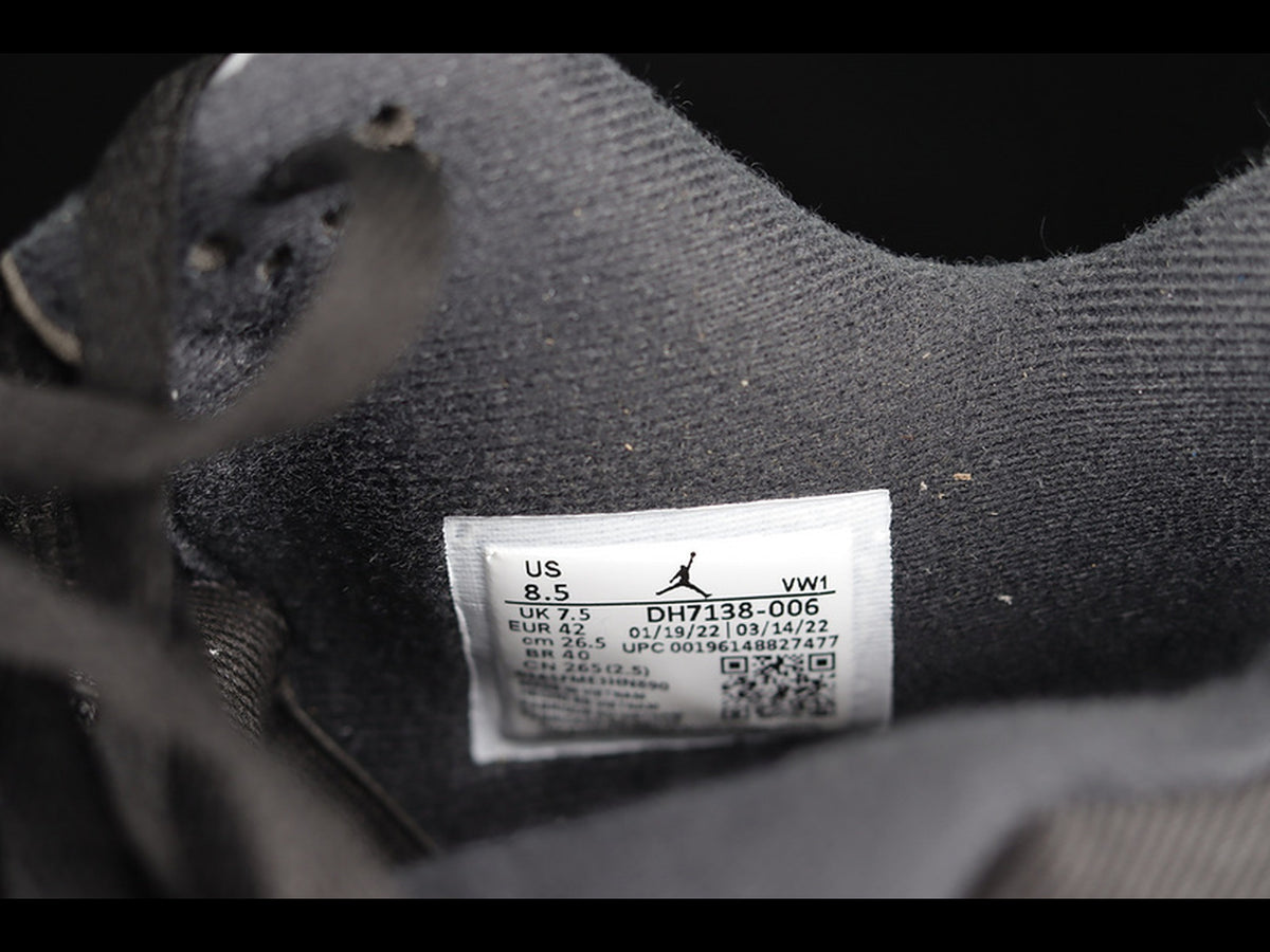 Jordan 4 Retro SE Black Canvas