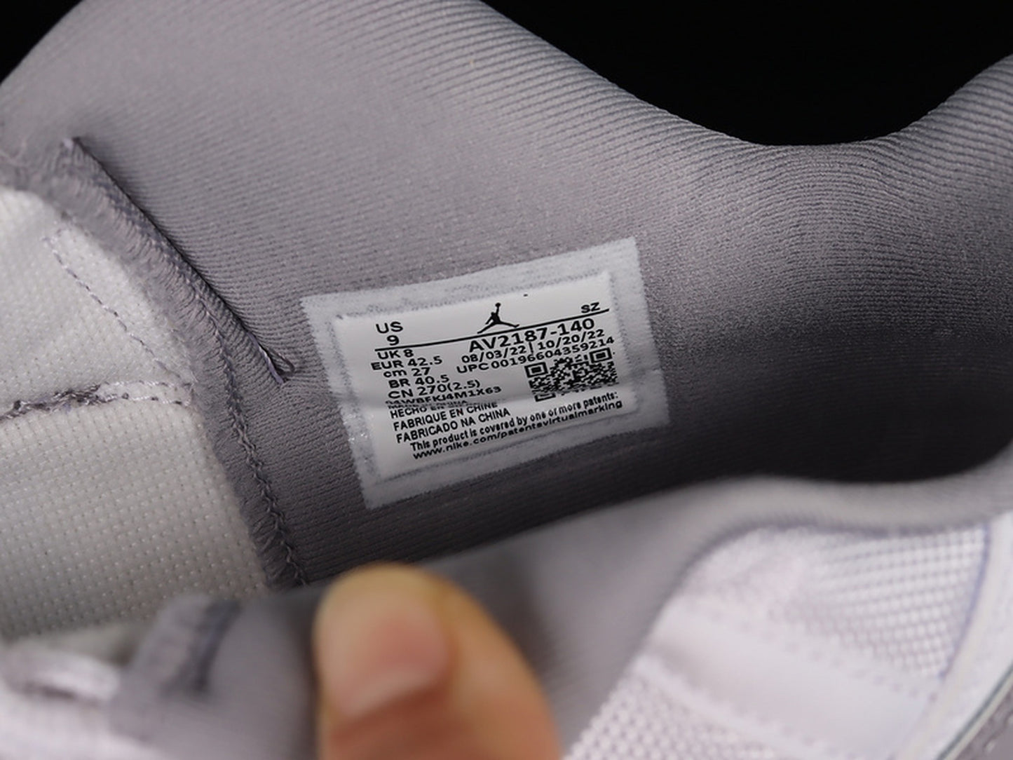 Air Jordan 11 Retro Low White/University Blue