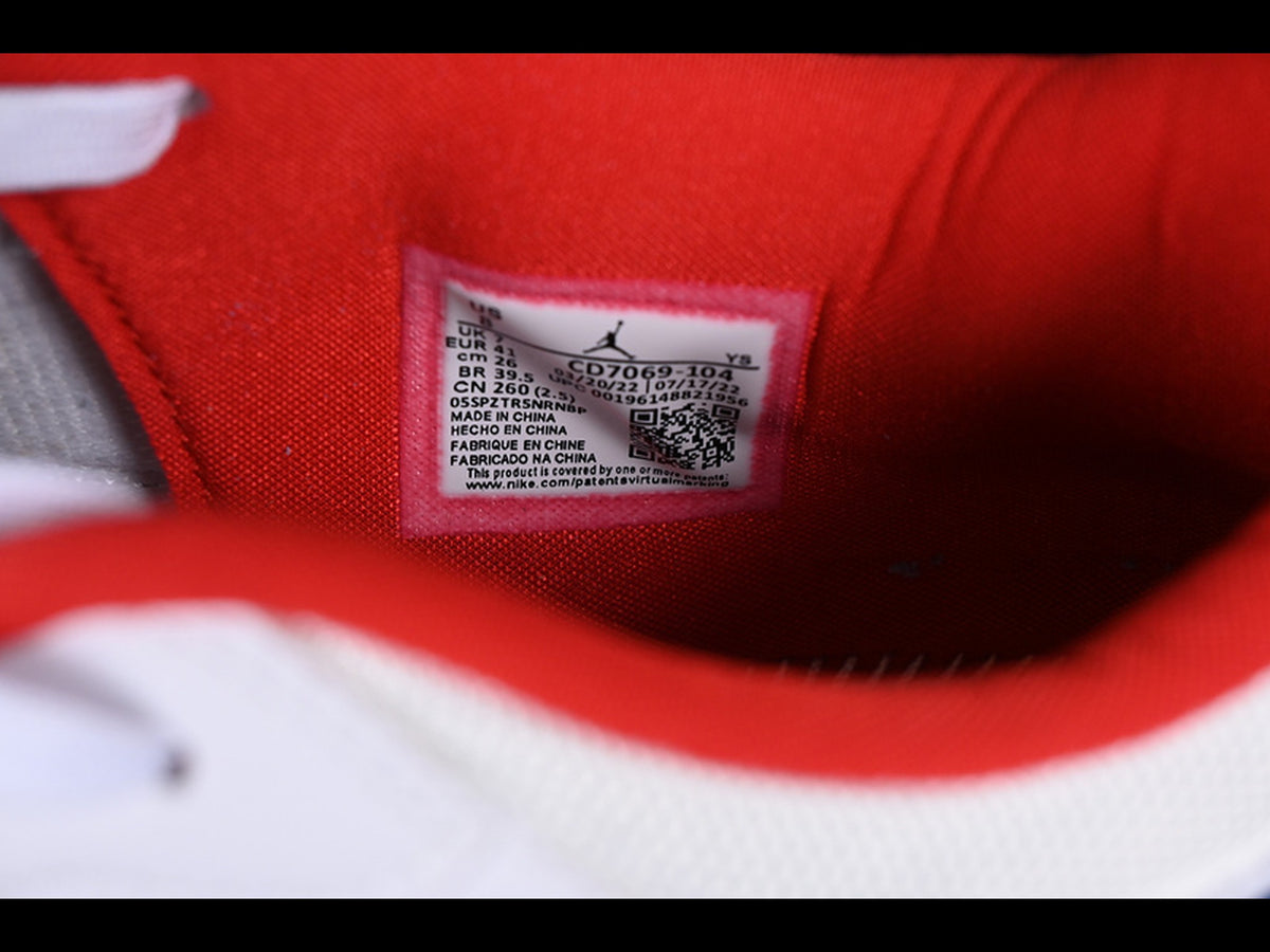 Jordan Legacy 312 Low White/University Red