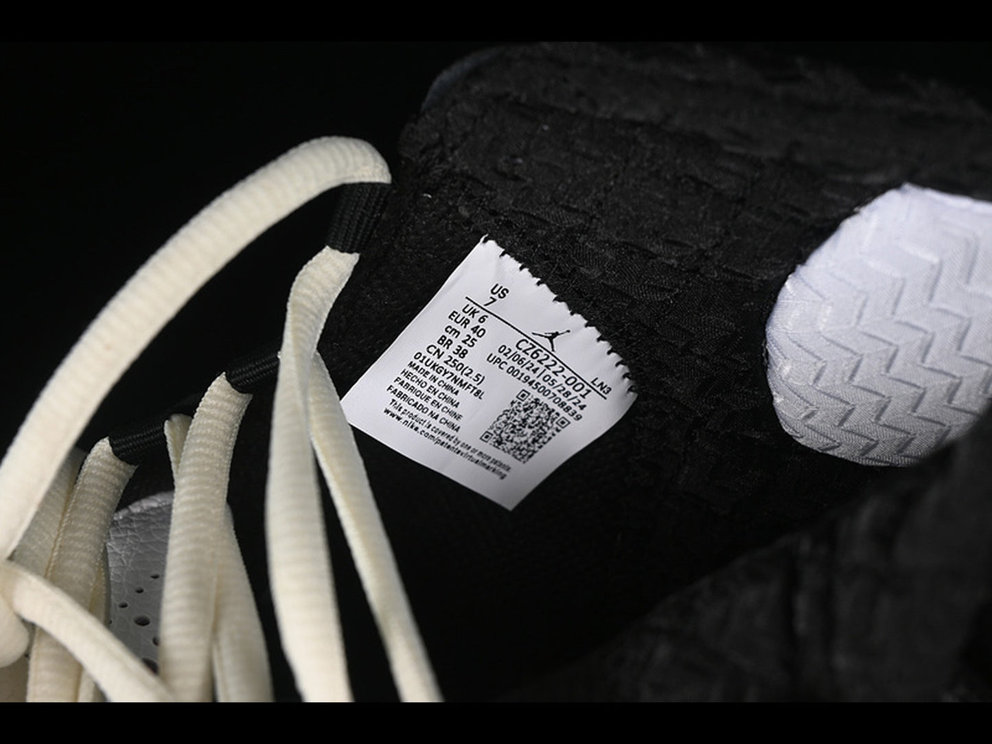 Titan x Jordan 23 Retro SP Black