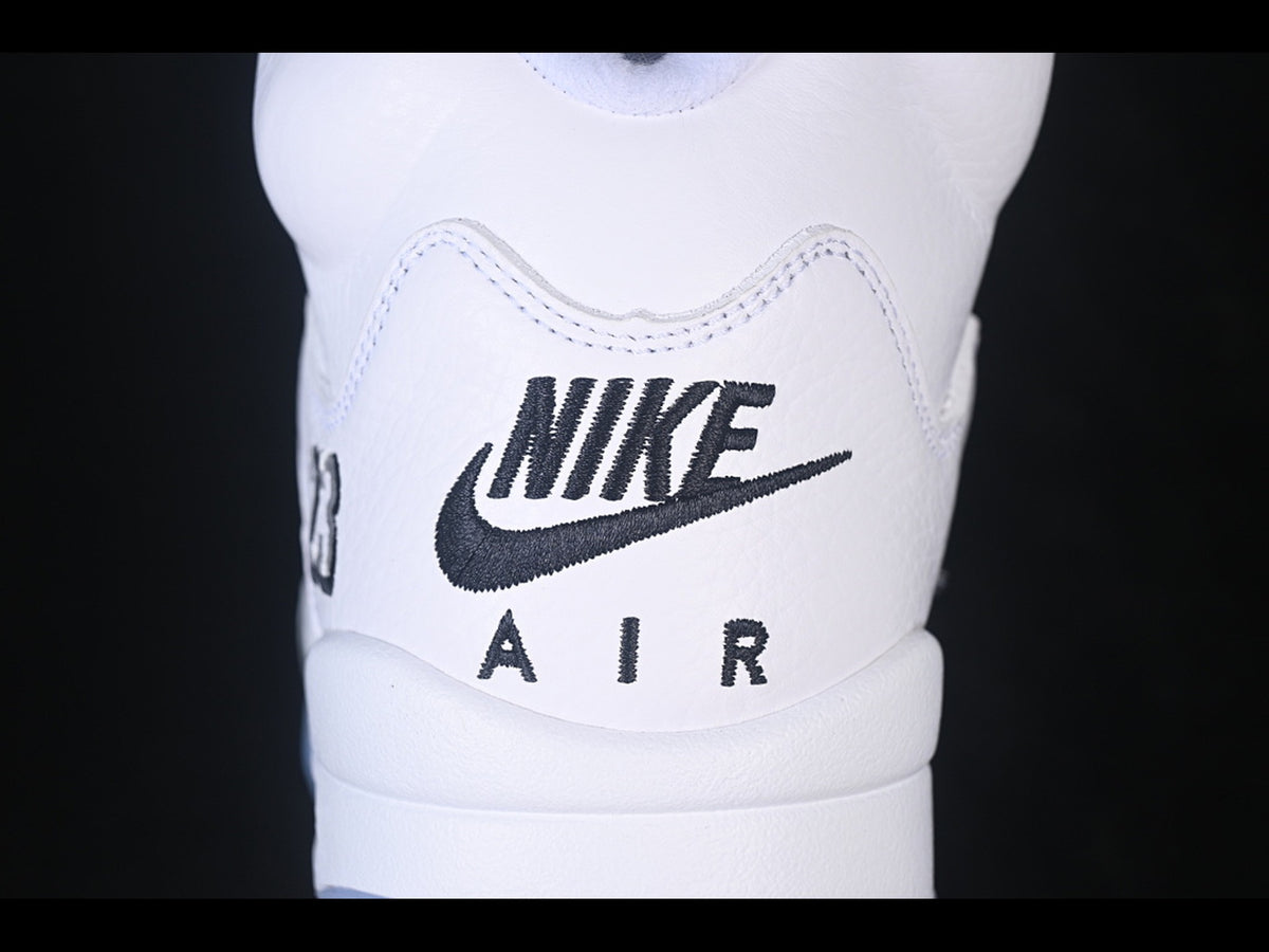 Jordan 5 Retro White/Metallic Silver/Black