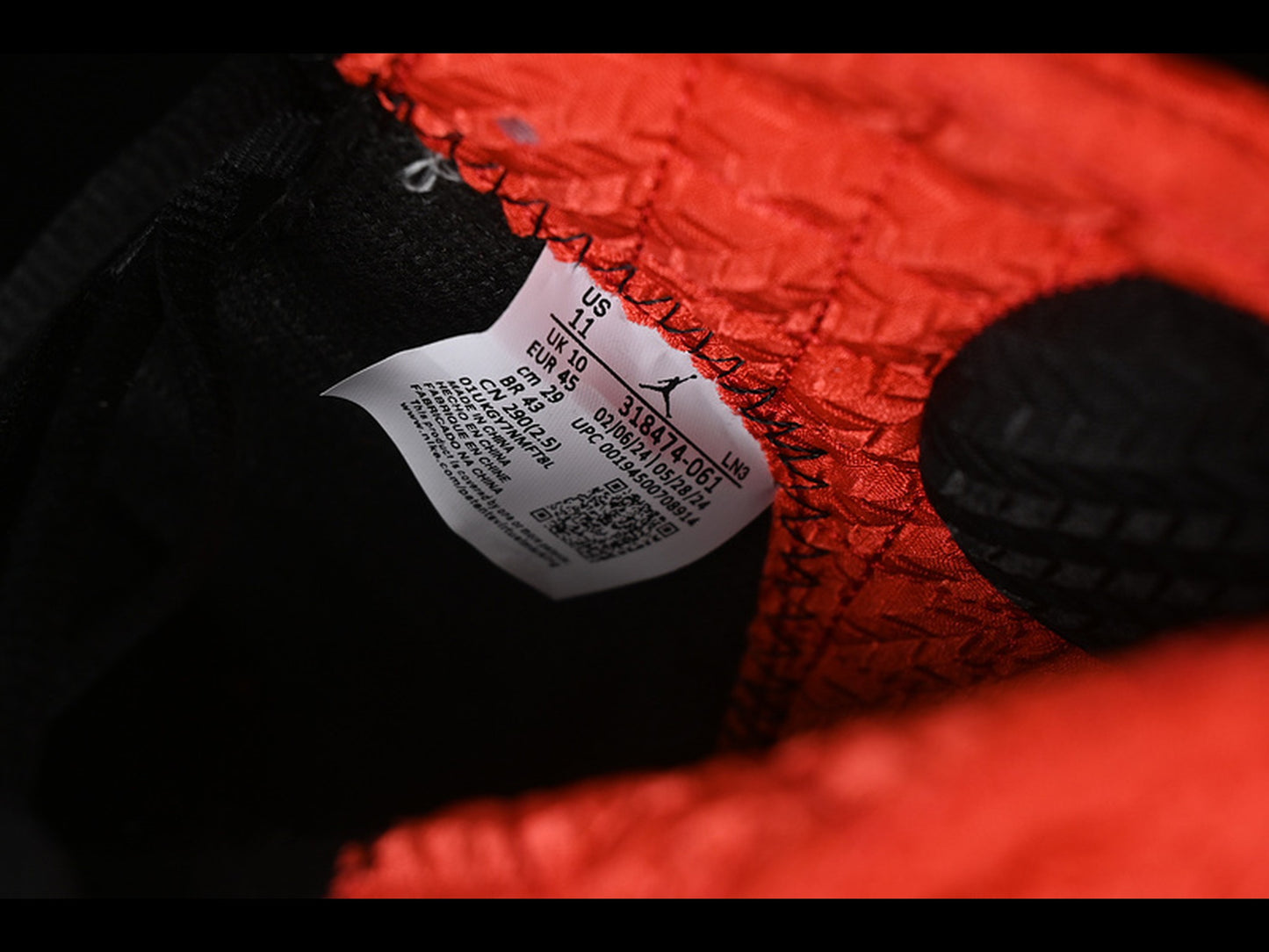 Air Jordan 23 Premier Black/Varsity Red