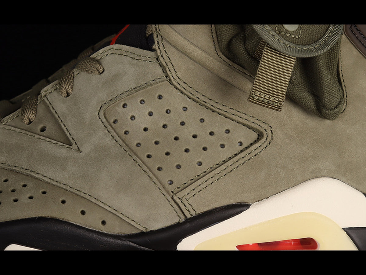 Travis Scott x Air Jordan 6 Medium Olive