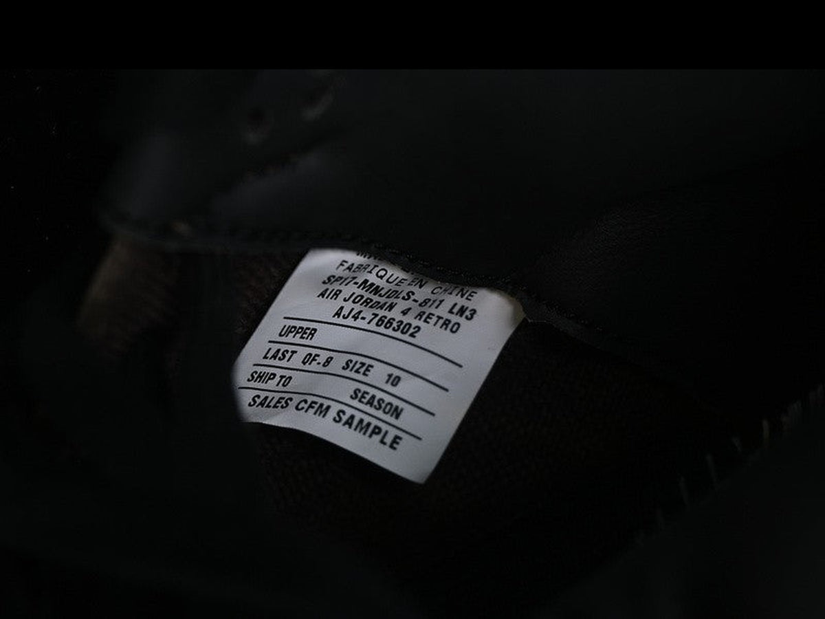 Travis Scott x Air Jordan 4 Retro 'Olive Sample'