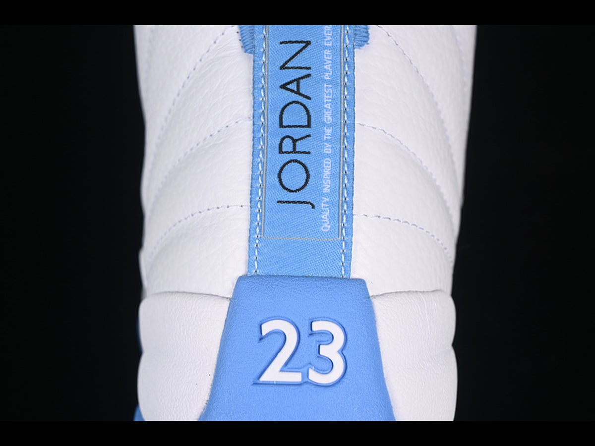 Air Jordan 12 Retro White University Blue
