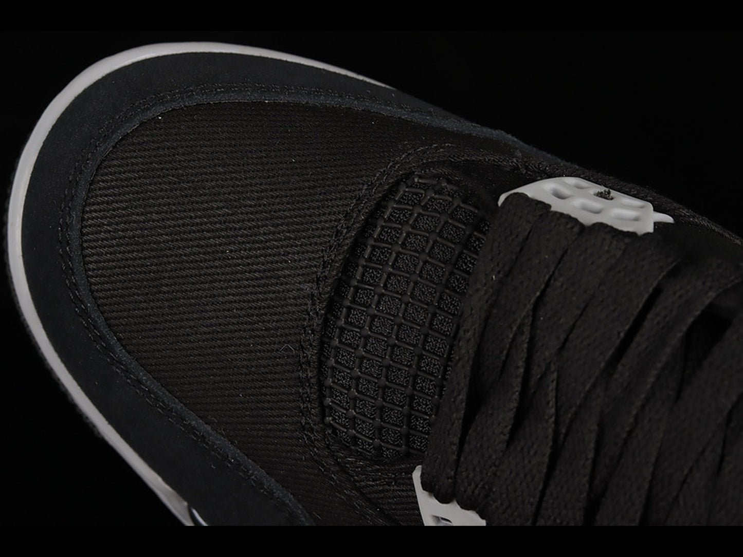 Jordan 4 Retro SE Black Canvas
