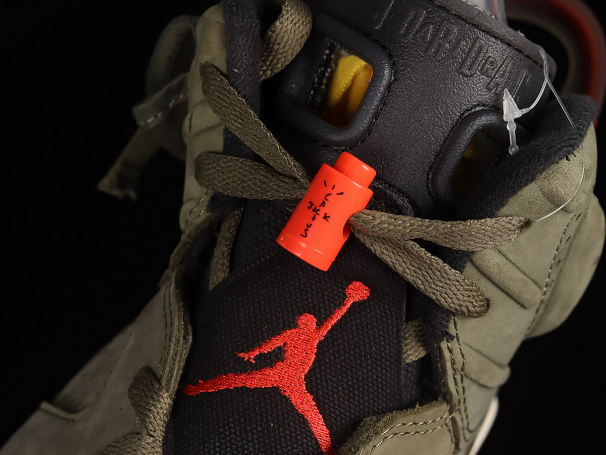 Travis Scott x Air Jordan 6 Medium Olive
