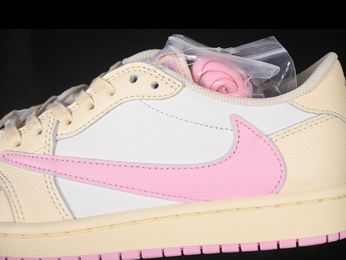 Travis Scott AJ1 Retro Low OG 'Muslin Shy Pink'