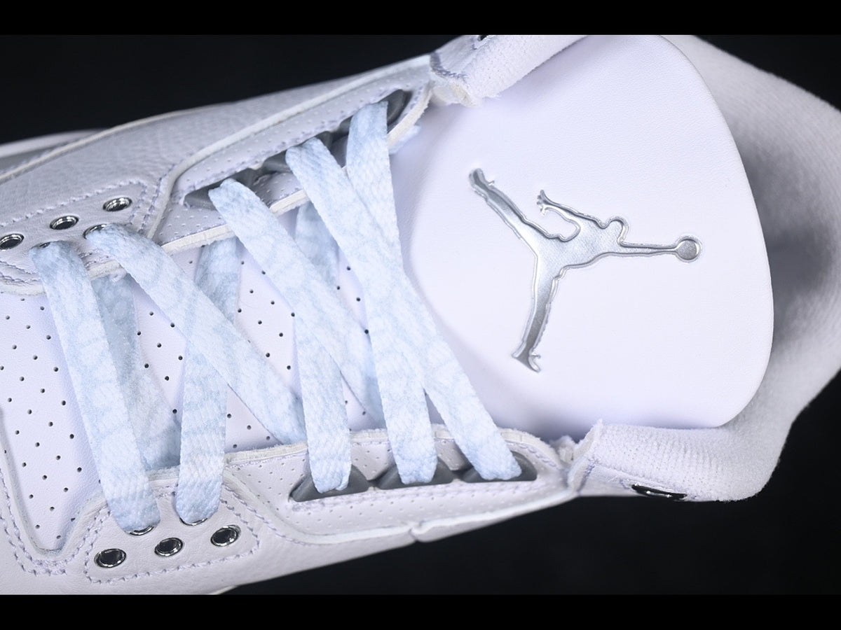 Jordan 3 Retro White/White/Metallic Silver