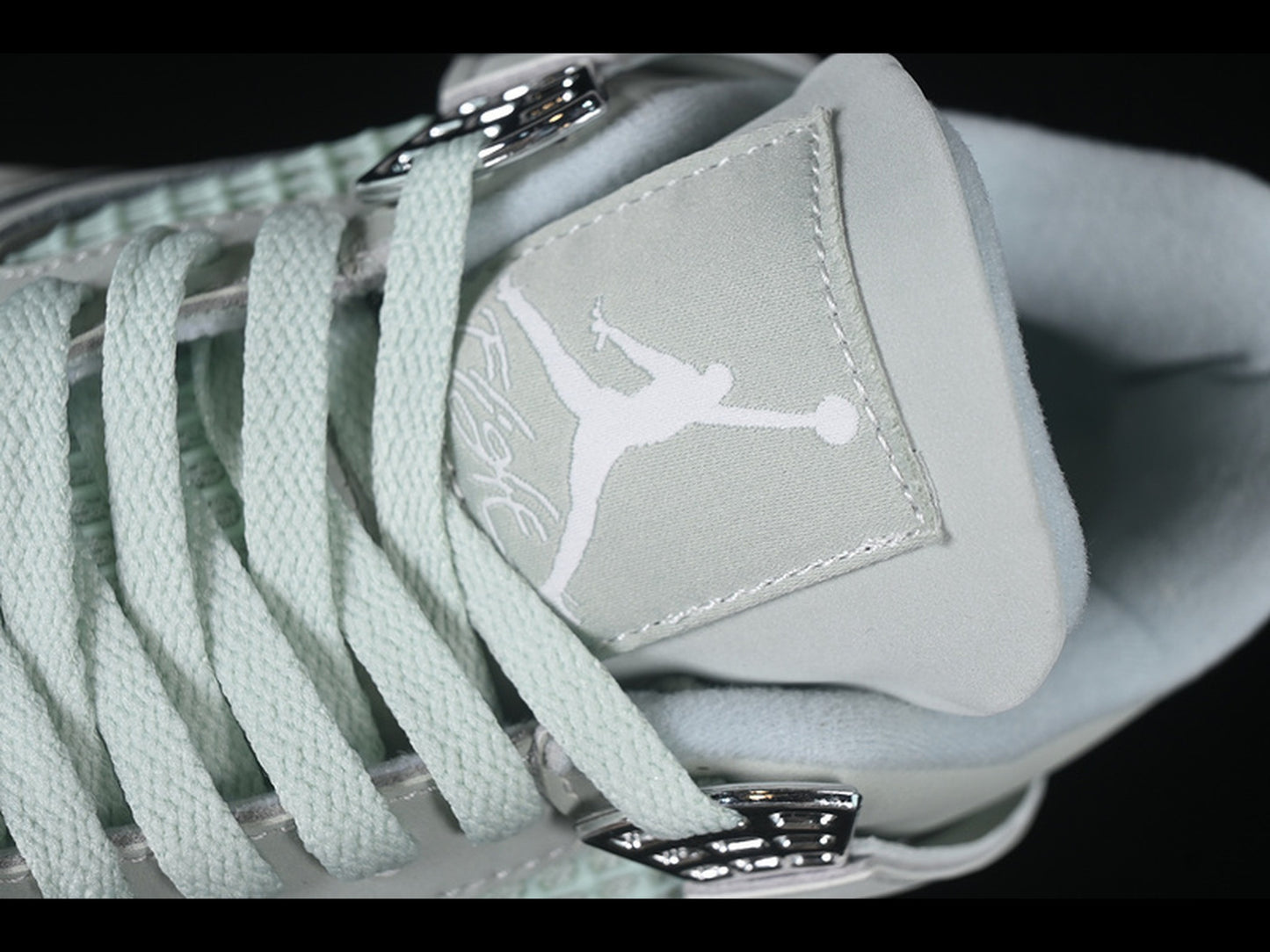 Jordan 4 Retro Seafoam Sail