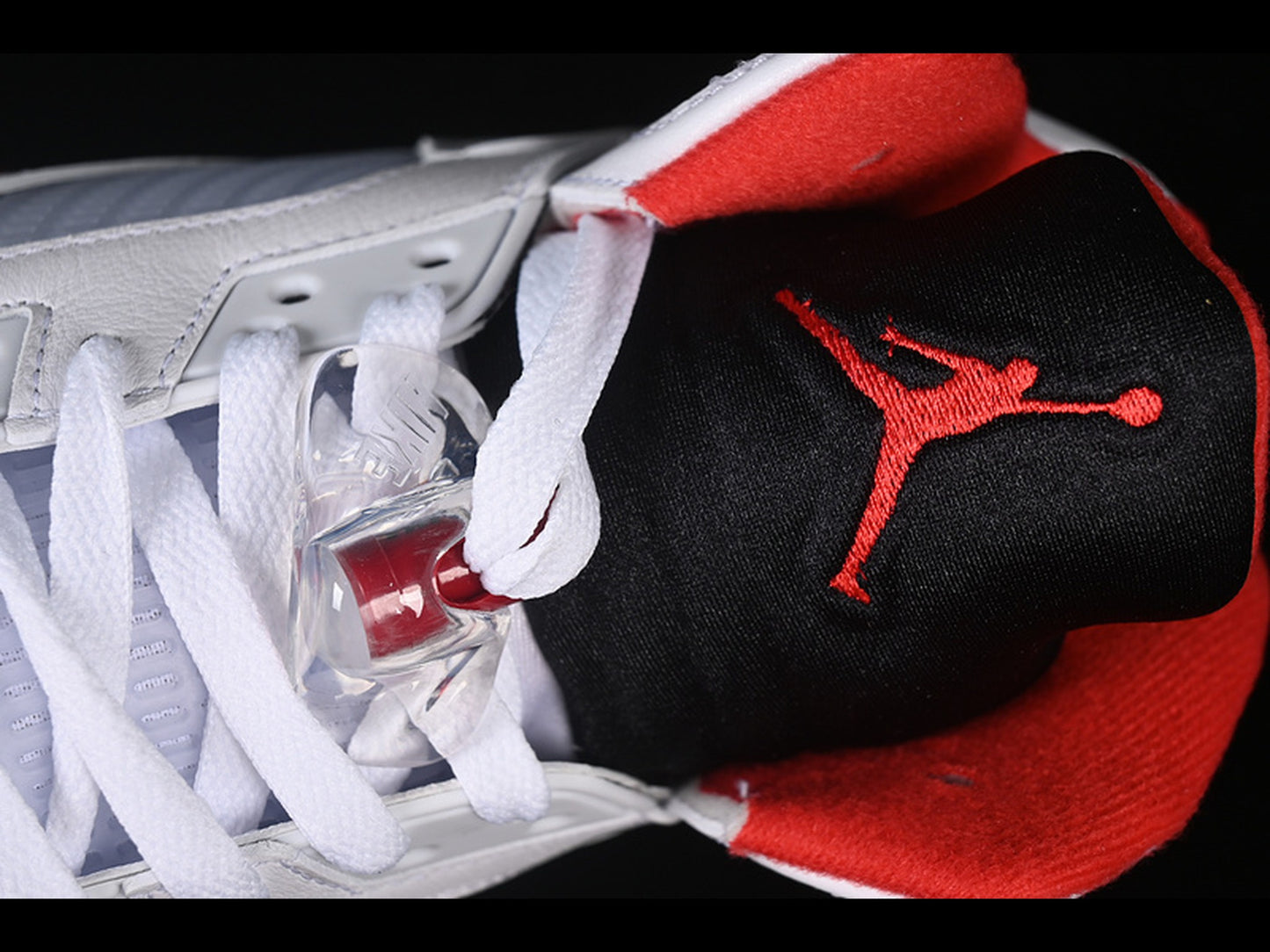 Air Jordan 5 Fire Red Black Tongue