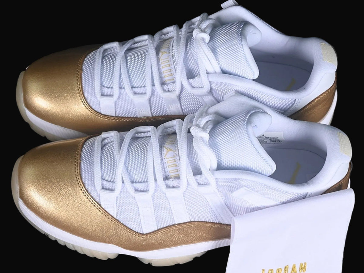 Air Jordan 11 Low Metallic Gold