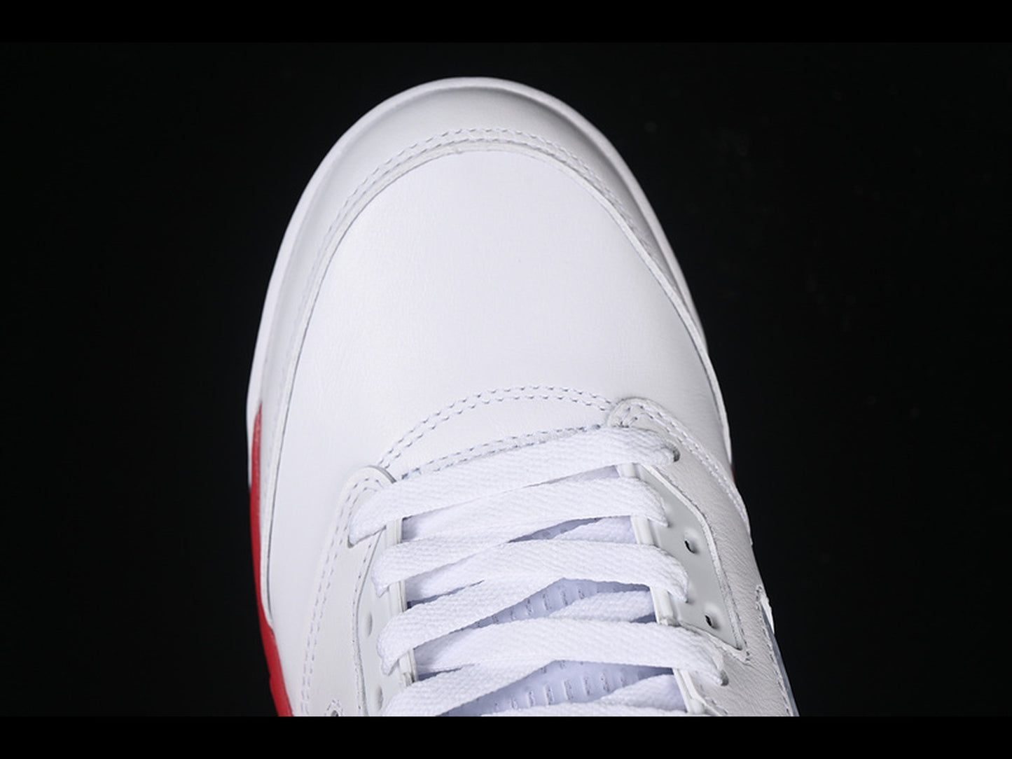 Air Jordan 5 Fire Red Black Tongue