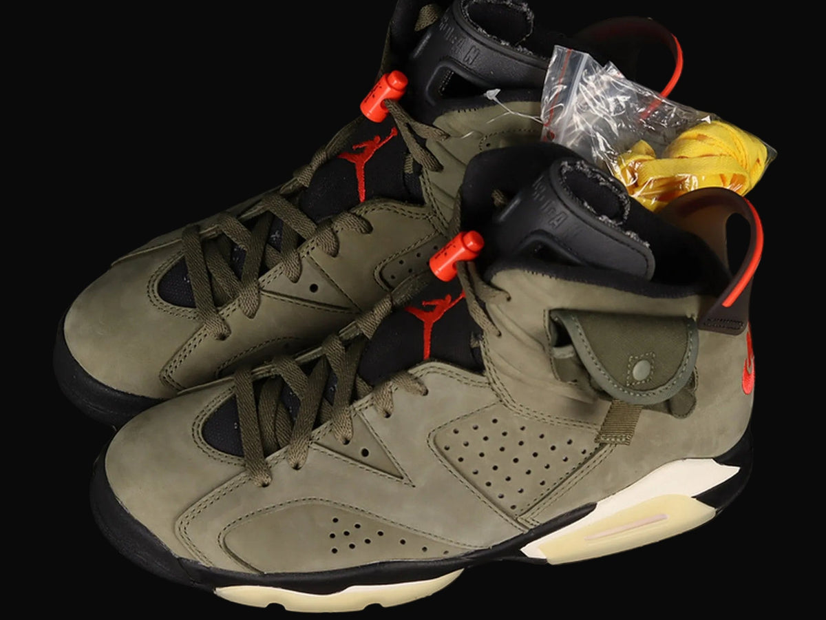 Travis Scott x Air Jordan 6 Medium Olive