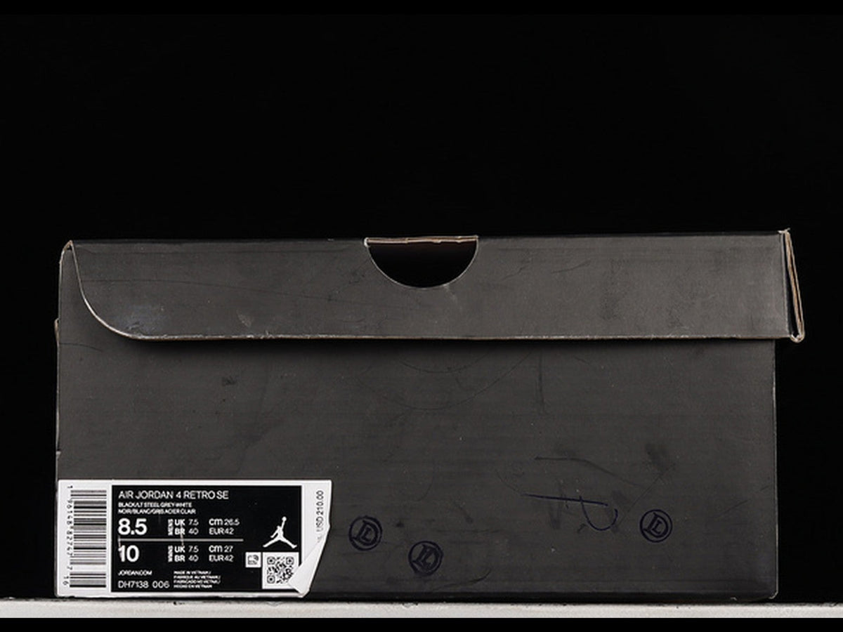 Jordan 4 Retro SE Black Canvas