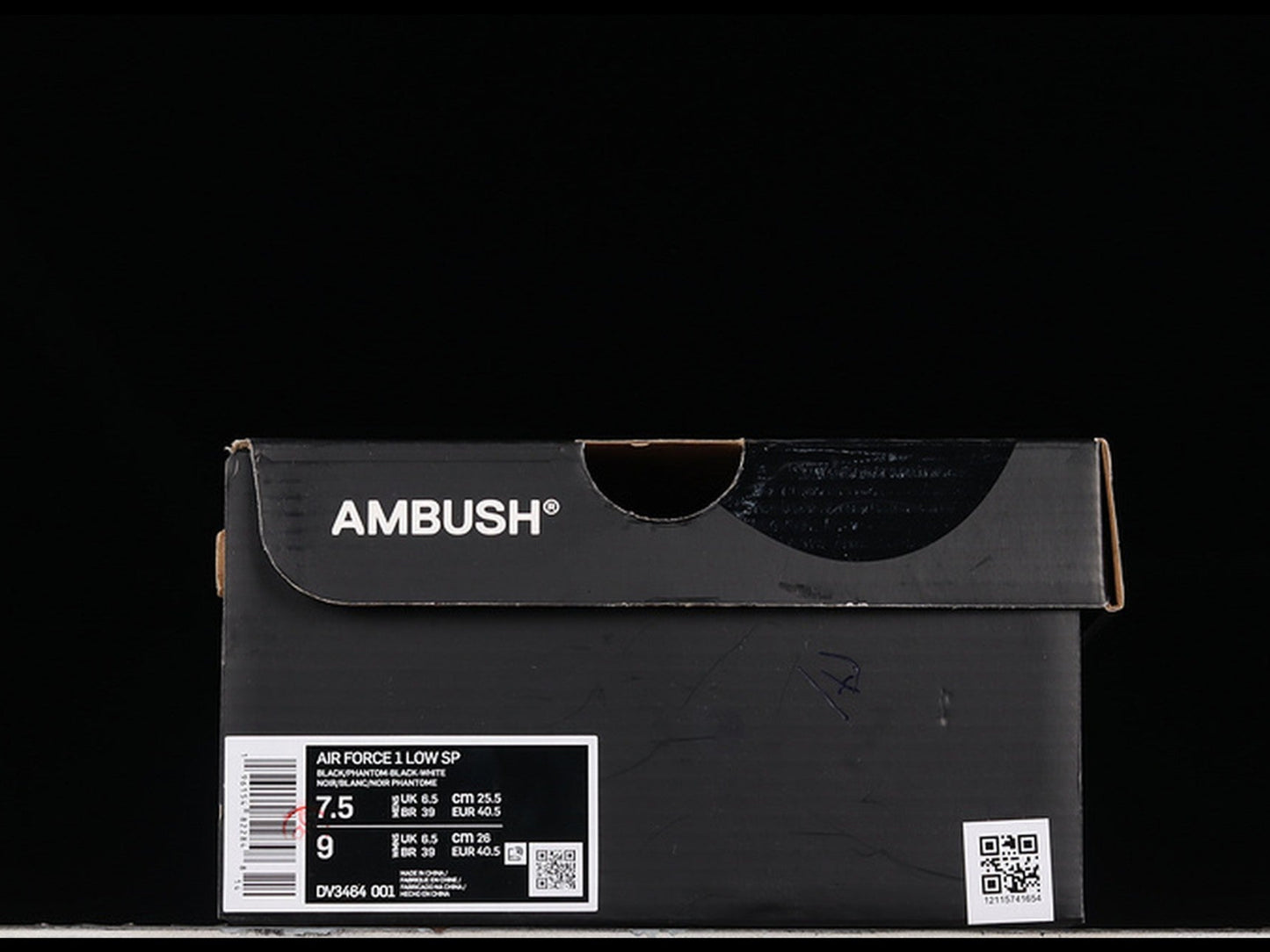 Ambush x Air Force 1 Low Black/Phantom/White