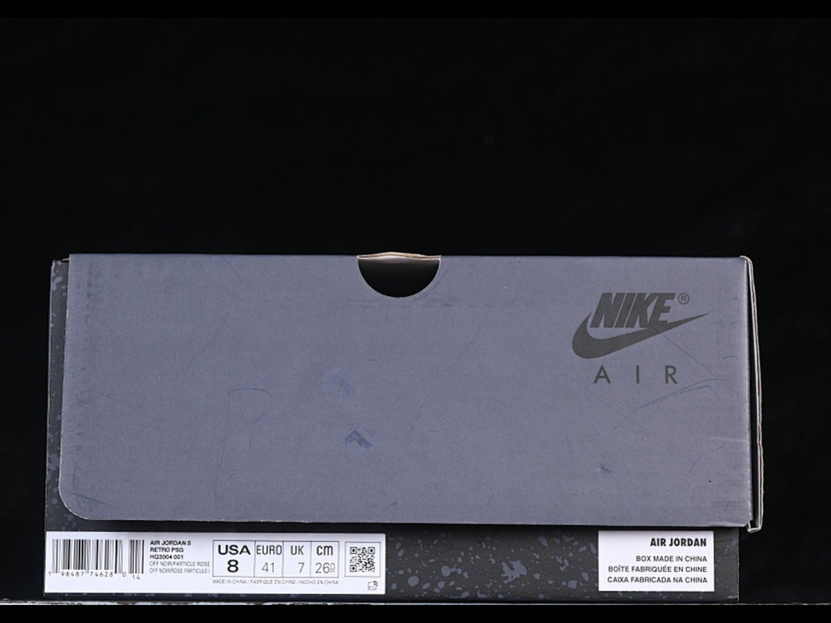 Jordan 5 Retro Off Noir/Particle Rose