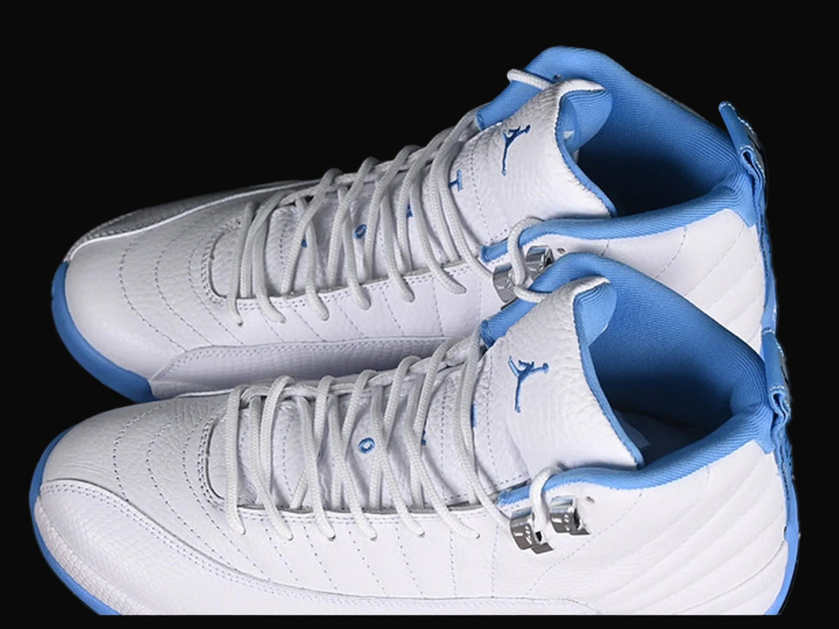 Air Jordan 12 Retro White University Blue