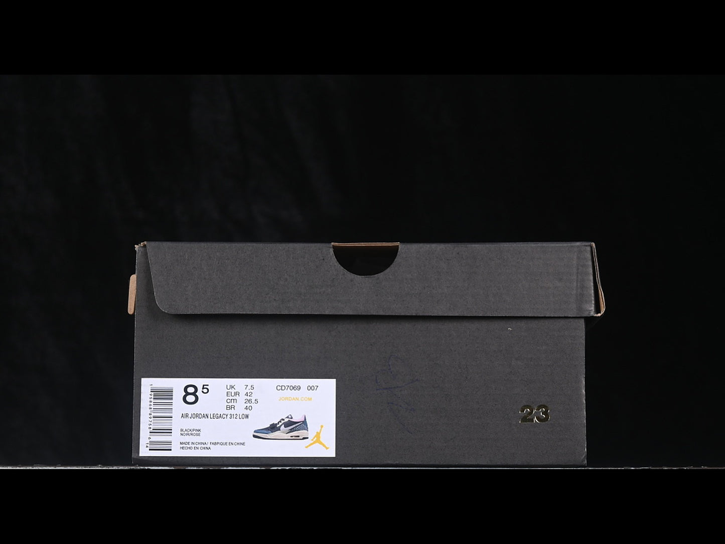 Jordan Legacy 312 Low Black