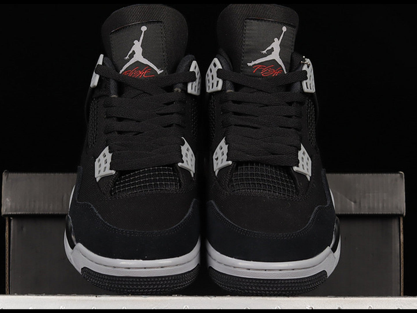 Jordan 4 Retro SE Black Canvas