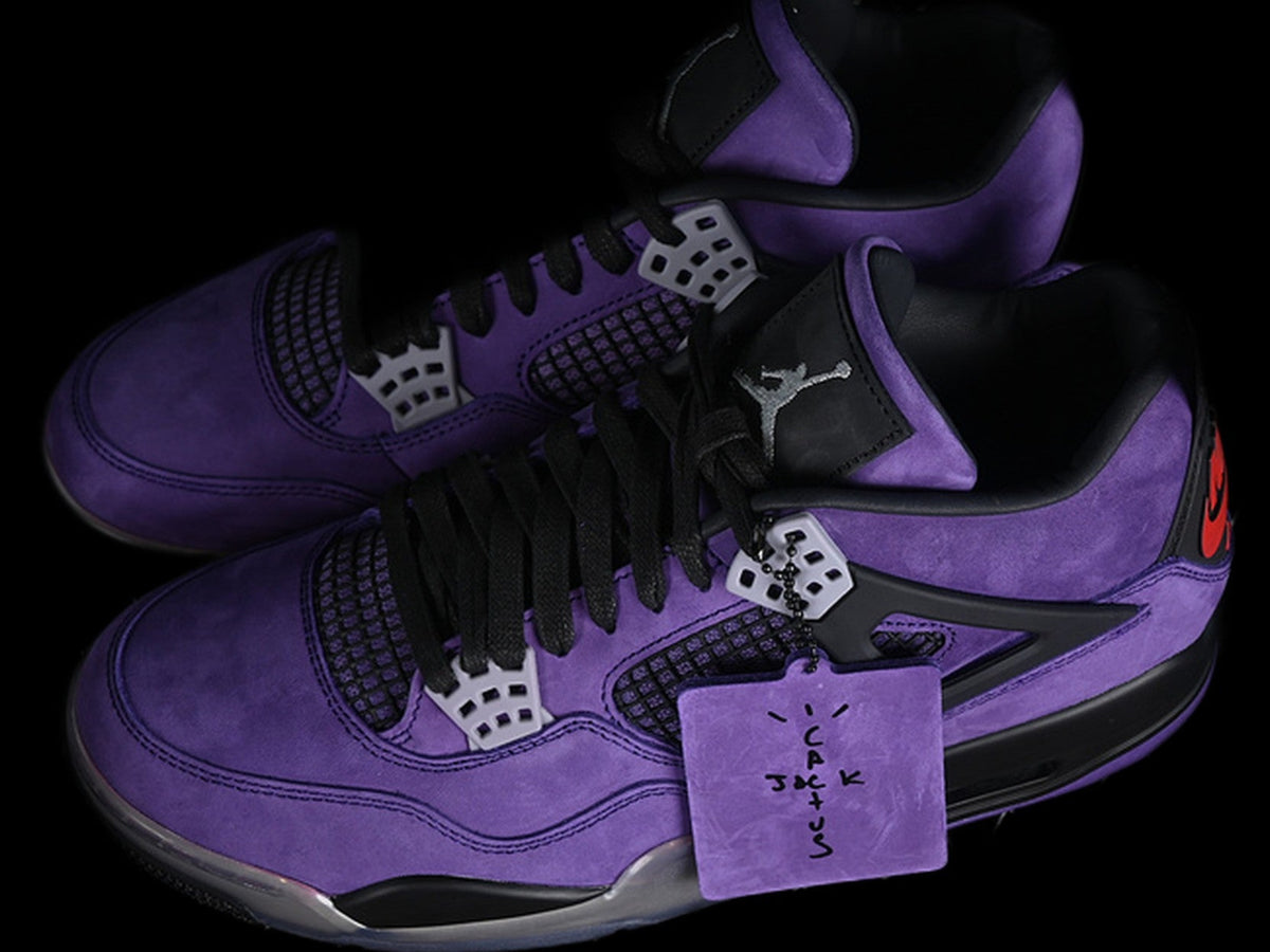Travis Scott x Air Jordan 4 Retro Purple Dynasty