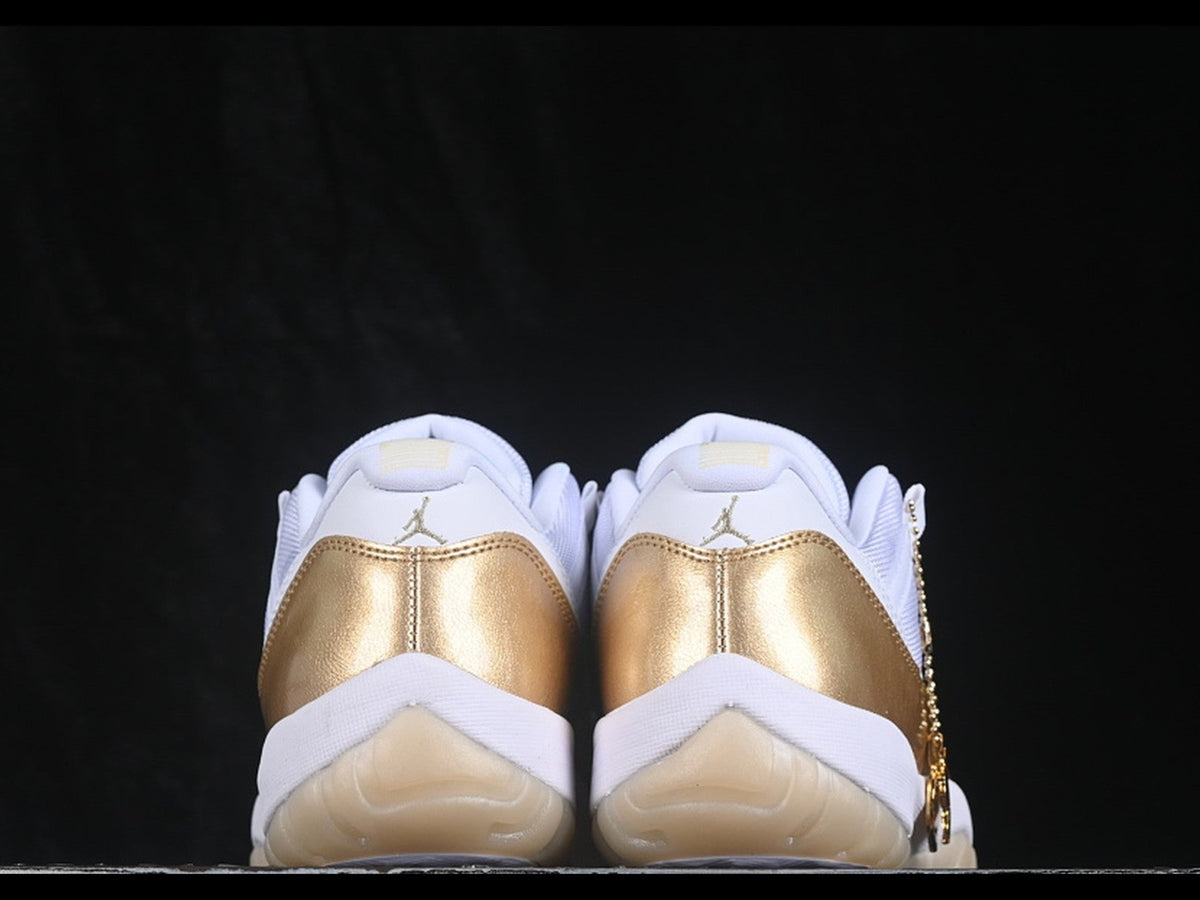 Air Jordan 11 Low Metallic Gold