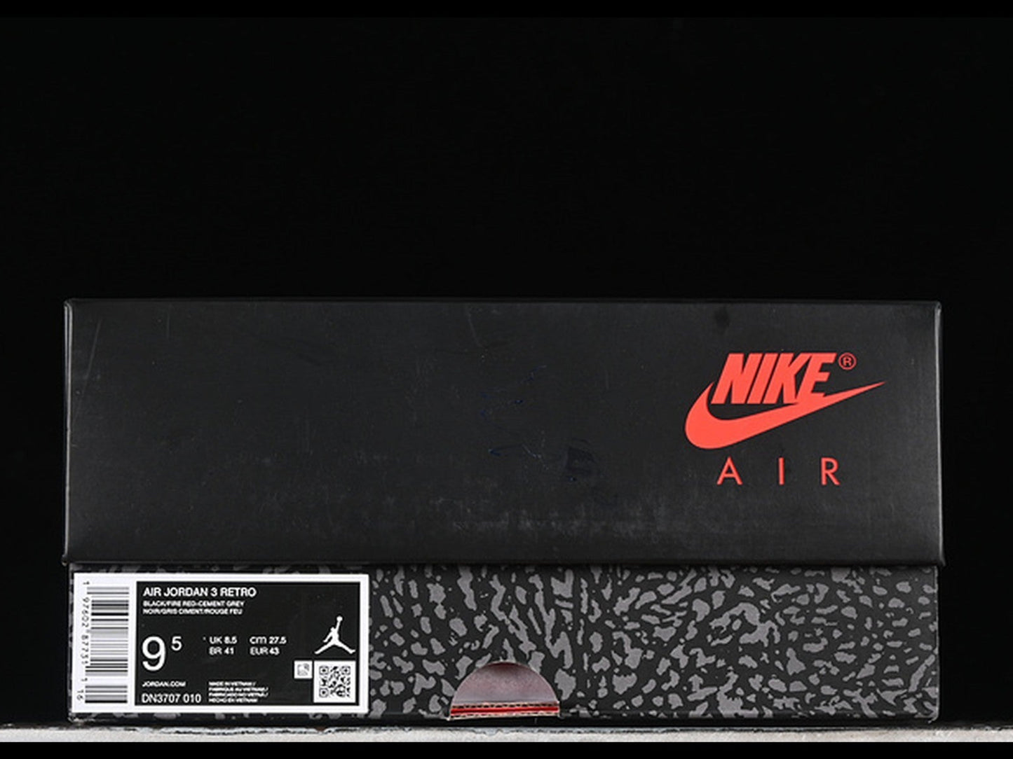 Air Jordan 3 Black Cement