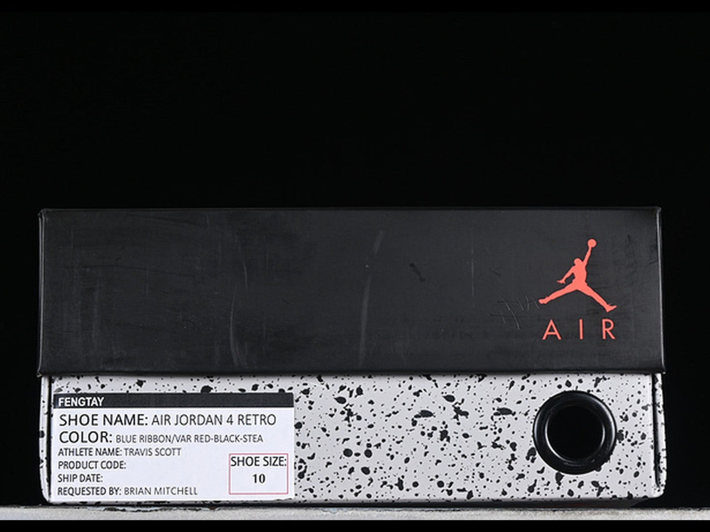 Travis Scott x Air Jordan 4 Retro Purple Dynasty