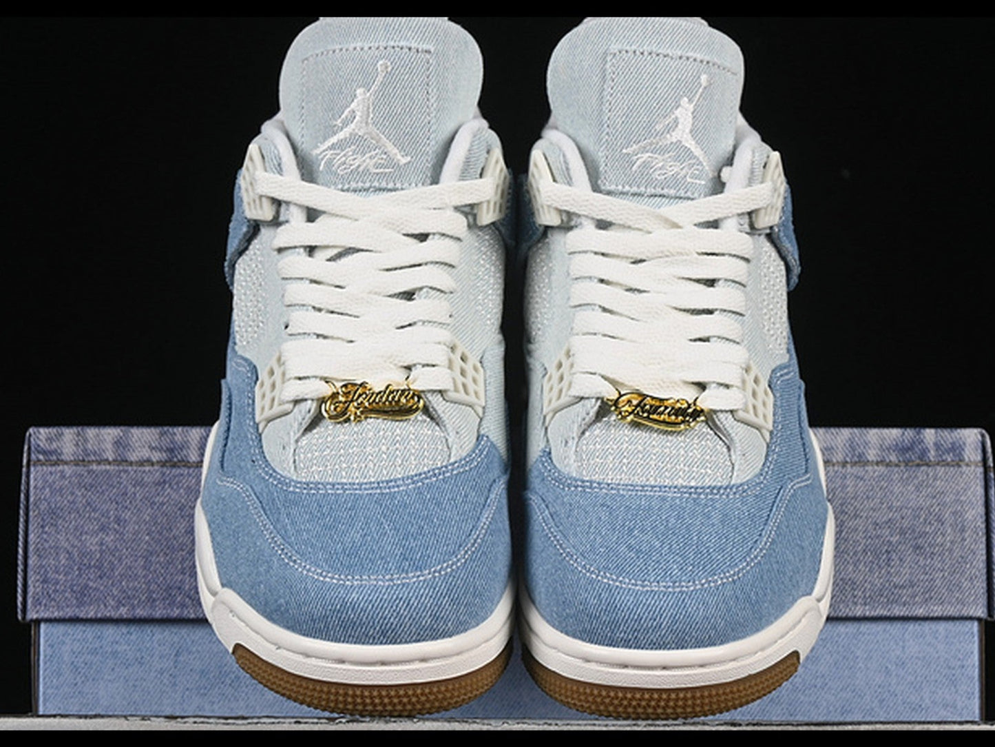 Air Jordan 4 Denim Worn Blue