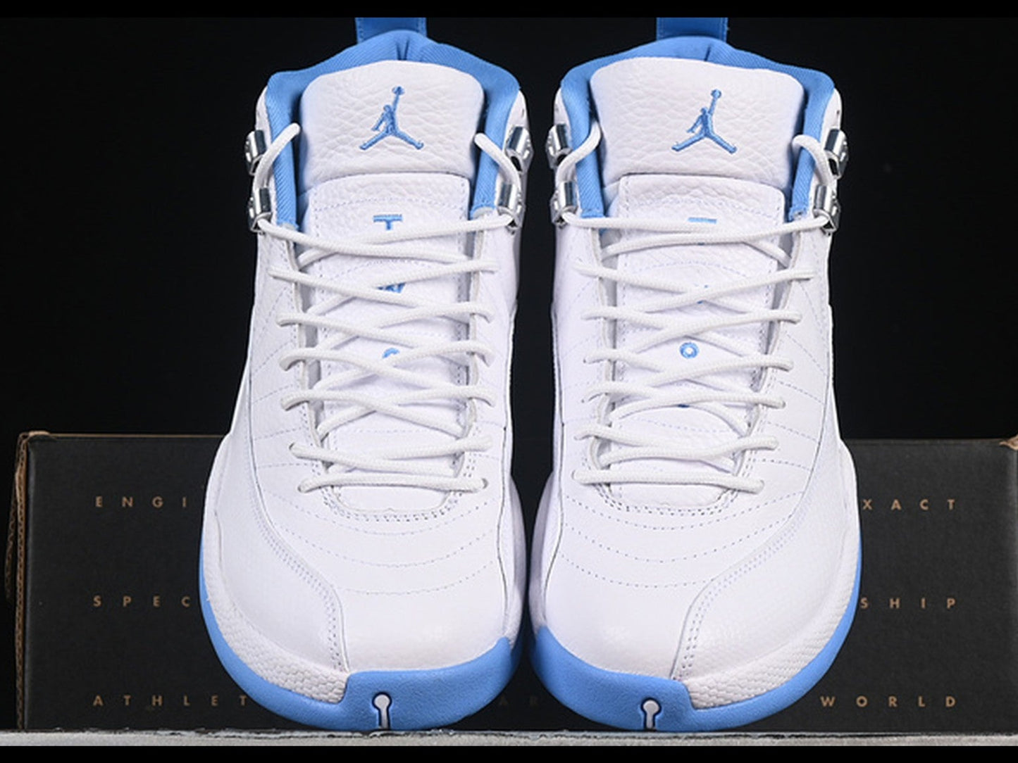 Air Jordan 12 Retro White University Blue