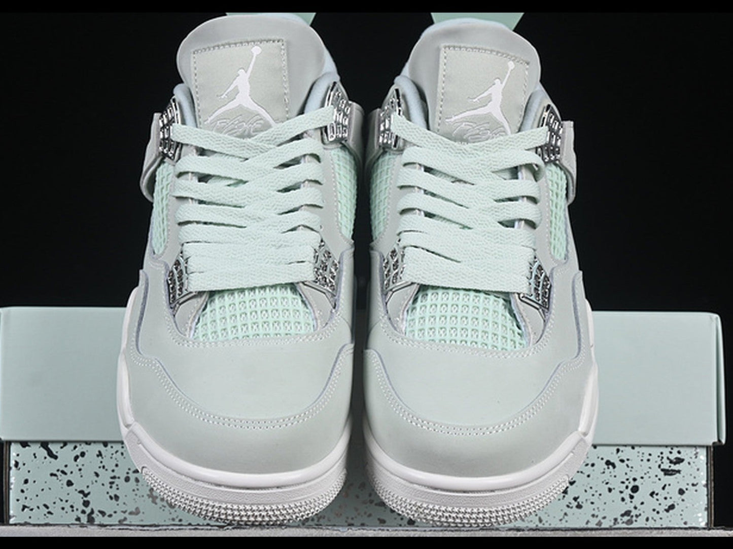 Jordan 4 Retro Seafoam Sail