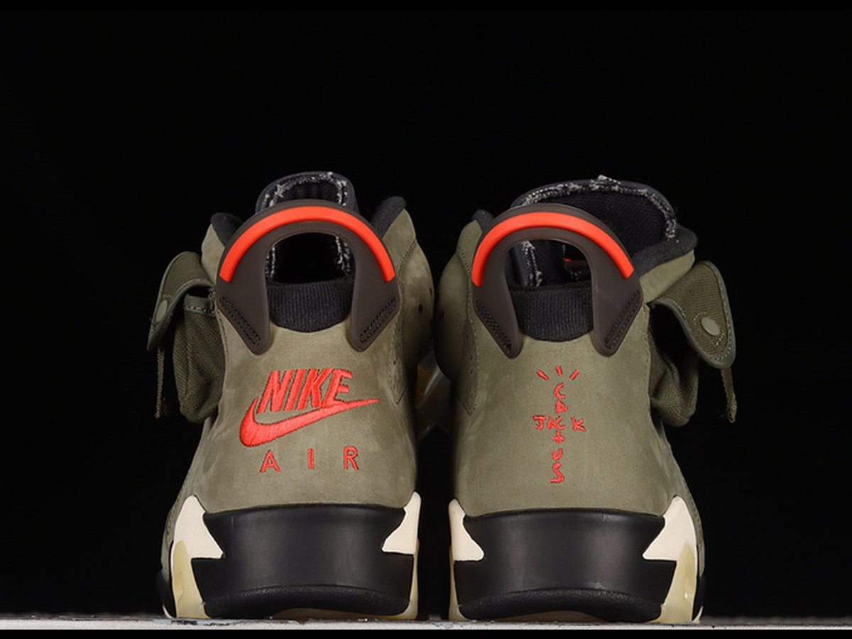 Travis Scott x Air Jordan 6 Medium Olive