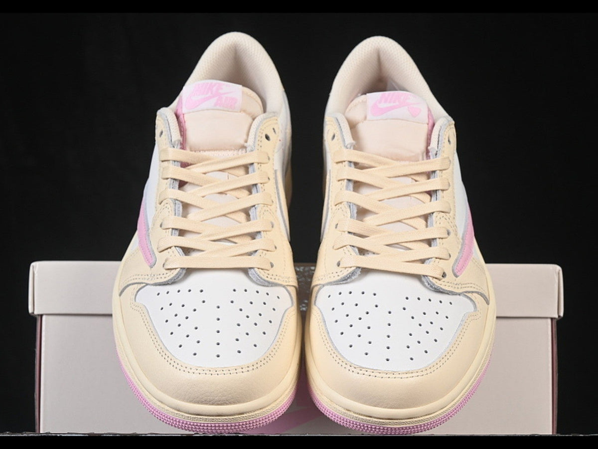 Travis Scott AJ1 Retro Low OG 'Muslin Shy Pink'
