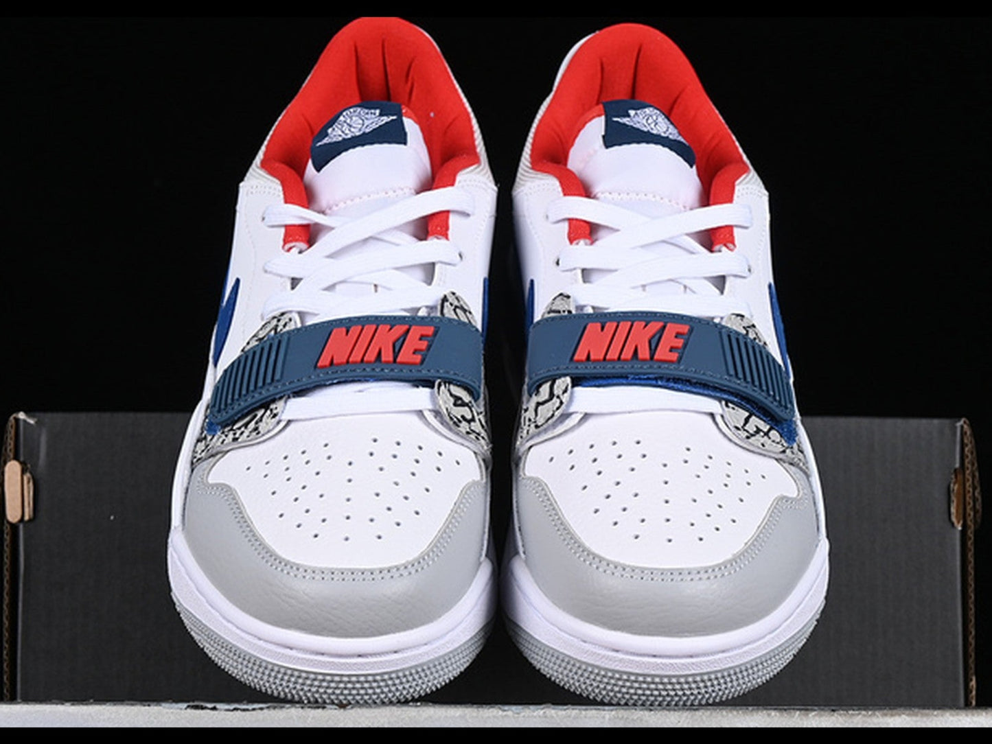 Jordan Legacy 312 Low White/University Red
