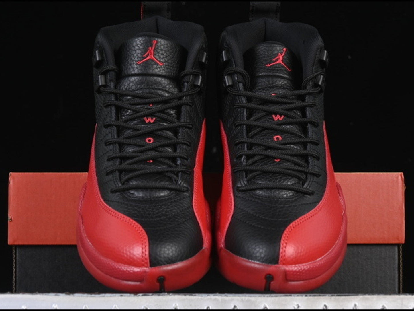 Air Jordan 12 Retro Black and Varsity