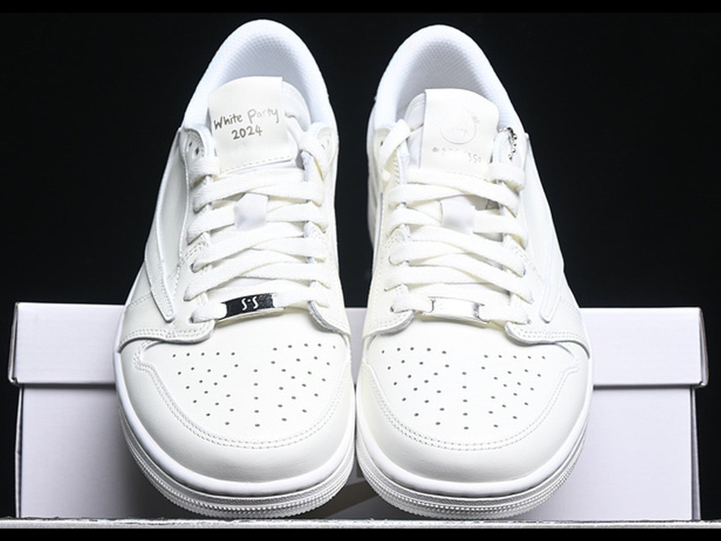 Travis Scott x Air Jordan 1 Retro Low OG SP 'White'