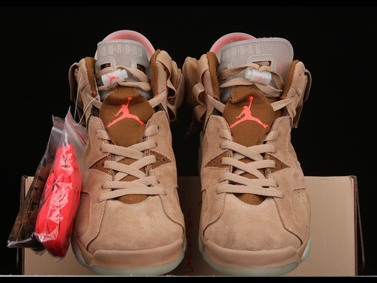 Travis Scott x Air Jordan 6 British Khaki