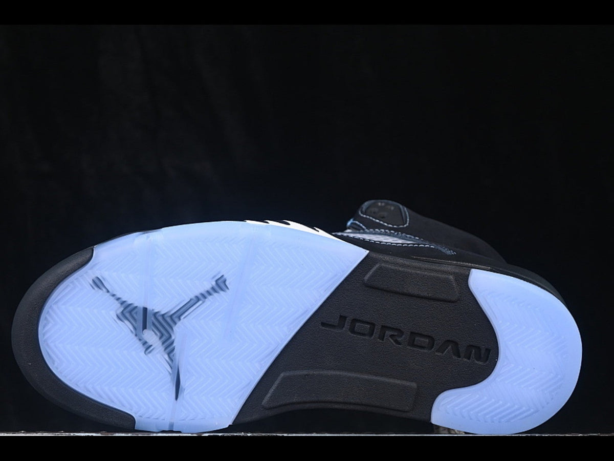 Jordan 5 Retro Black University Blue