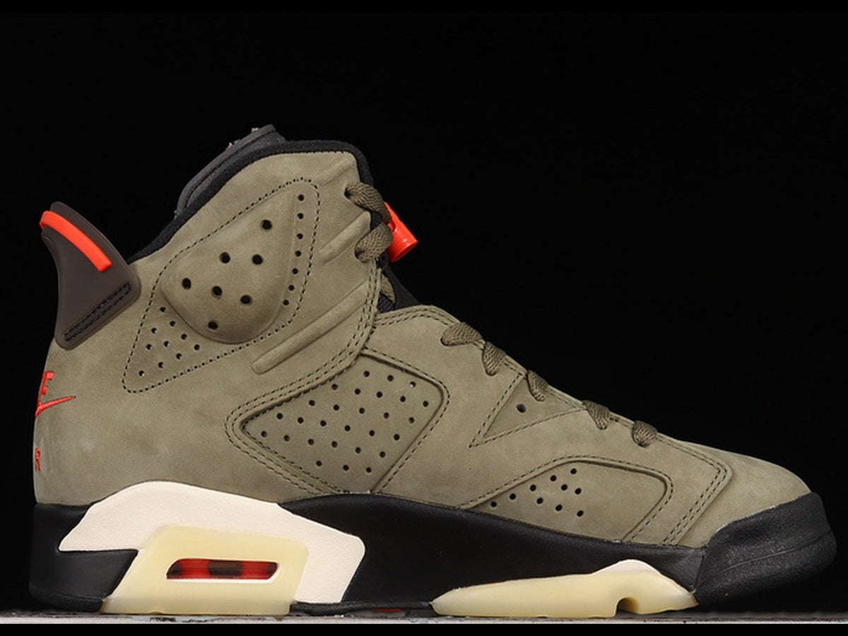 Travis Scott x Air Jordan 6 Medium Olive