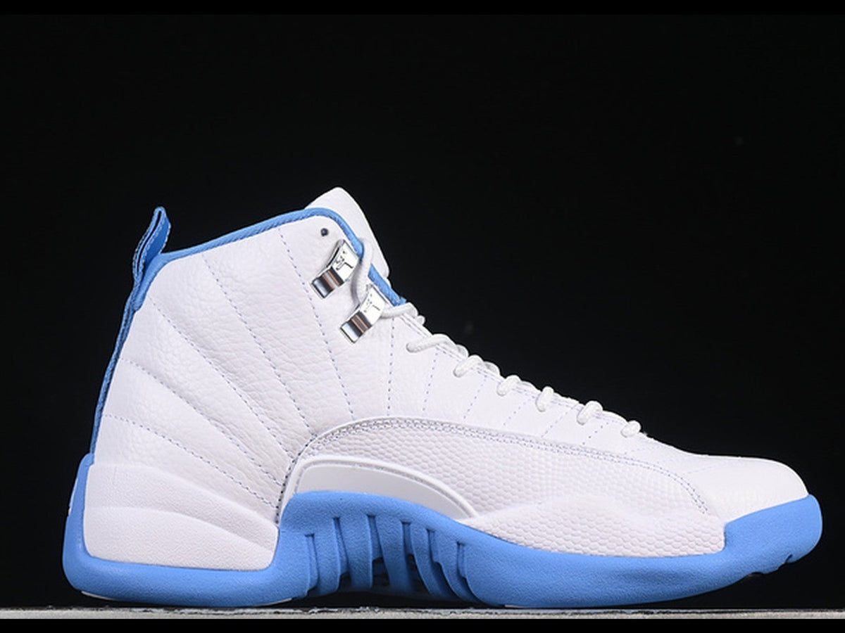 Air Jordan 12 Retro White University Blue