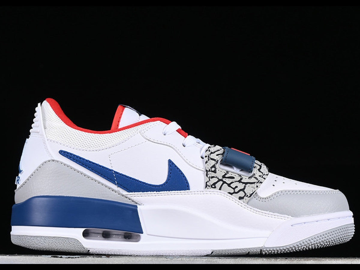 Jordan Legacy 312 Low White/University Red